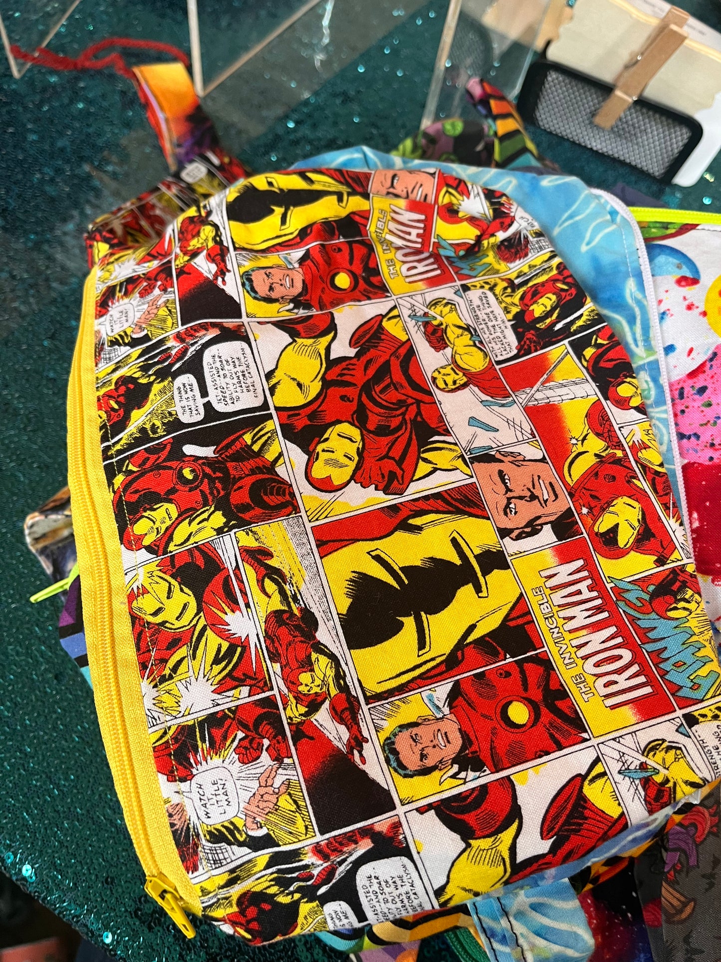 Man of Iron Project bag