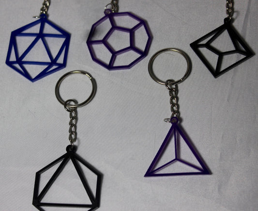 Dice Keychains