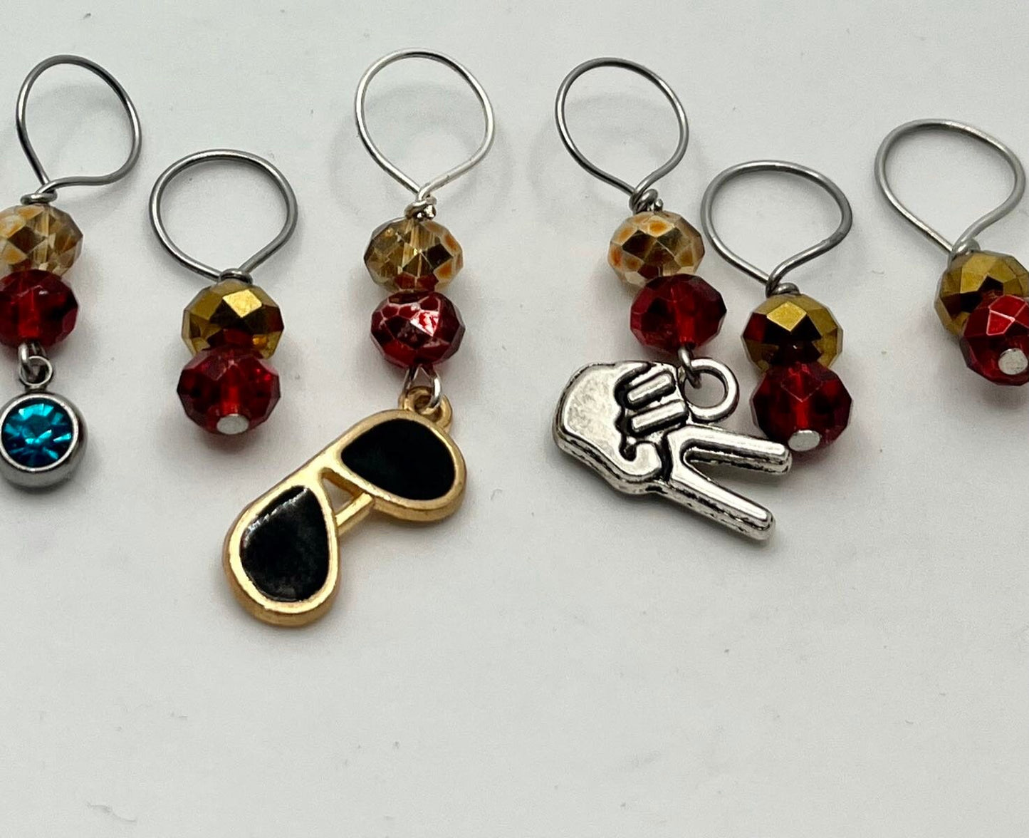 Marvel Comics Stitch markers