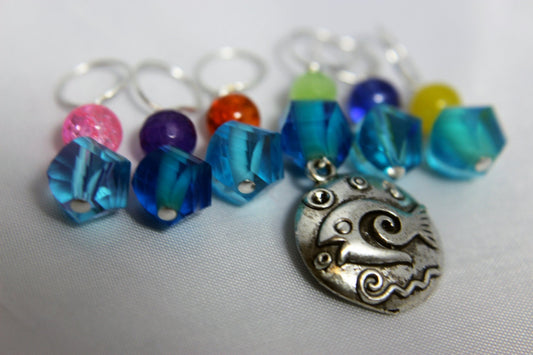 Mermaid Hair Stitch Markers